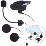 NavGear Motorrad-Kommunikations-System für bis zu 8 Personen, Bluetooth