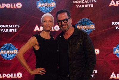 Alex Jolig (Schauspieler) mit Ehefrau