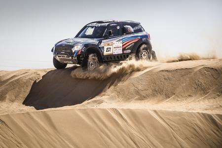 abi Desert Challenge, Vladimir Vasilyev (RUS), Konstantin Zhiltsov (RUS) - MINI ALL4 Racing 201 VRT - 30.03.2015
