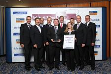 Die Gewinner des »kfz-betrieb«-Internet-Sales-Award 2012: die Autohausgruppe Rosier aus Menden