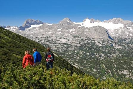 Blick auf den Dachstein, Österreich