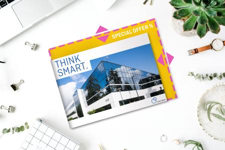 Besides large-format products such as posters, banners, adhesive films, flags and advertising signs, the custom size option has been expanded to include flyers and brochures produced to millimetre specifications. Copyright: Onlineprinters GmbH