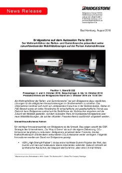 Bridgestone auf dem Autosalon Paris 2018 - Pavillon 1 Stand B 222.pdf