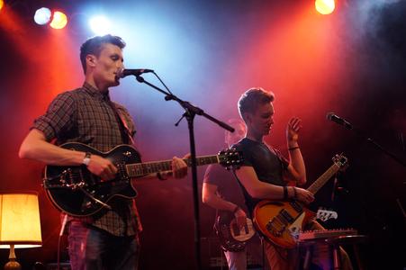Live zu Gast: Die Siegerband aus dem Vorjahr Leaves & Trees steht auch beim diesjährigen Band-Contest "Musikrausch" auf der Bühne