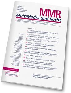In Heft 4/2010 der MMR warnt Web-Experte Danckert vor dem Einfluss von Suchmaschinen wie Google auf die Meinungsfreiheit.