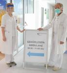 Dr. Heinrici mit Primar Dr. Neumann