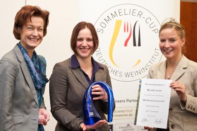 Melanie Layer gewinnt Sommelier-Cup 2011 des Deutschen Weininstituts