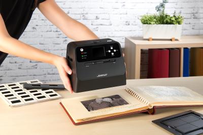 Somikon 3in1-Stand-Alone-Foto-, Dia- und Negativscanner SD-1600 mit 14-MP-Sensor, Akku, Bild: PEARL.GmbH / www.pearl.de