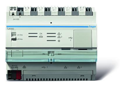 IoT-Controller von Hager macht Funktions-Verknüpfung von Geräten verschiedener Hersteller zu komplexen Szenarien möglich.