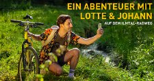Ein Abenteuer von Lotte und Johann auf dem Ilmtal-Radweg.