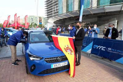 Auf Anhieb zum Titel: Opel Corsa-e gewinnt "FIA E-Rally Regularity Cup 2020" / Bild: Opel Automobile GmbH