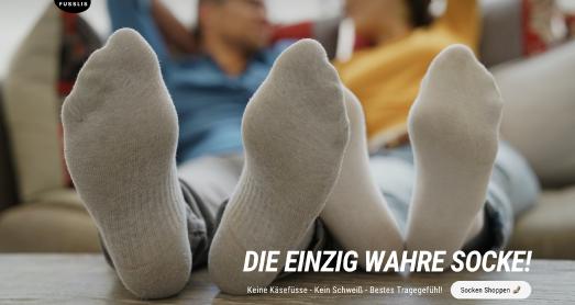 FUSSLIS ist die einzig wahre Socke!