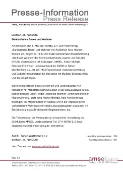 AMSEL-PM_06.05.15_Barrierefreies Bauen und Wohnen.pdf