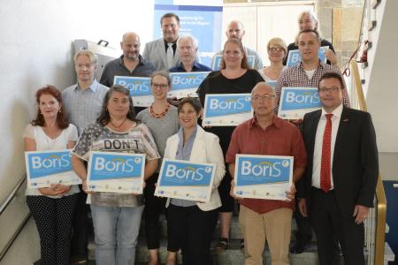 Die Boris-Beauftragten der 12 ausgezeichneten Schulen aus der Region Rhein-Neckar-Odenwald (Bild: Handwerkskammer Mannheim)