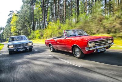 Opel Kapitaen B Opel Rekord C Cabrio