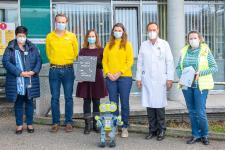 v.l.n.r.: Sabine Murawski, Tim Geitner, Isabel Heisele, Hanna Schwinn, Prof. Dr. Joachim Kühr, Cathrin Hildenbrand