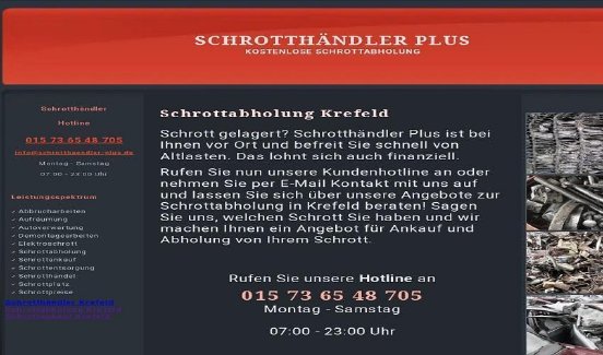 Schrottabholung Krefeld holt Schrott kostenlos ab.jpg
