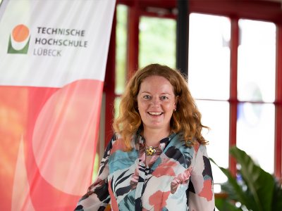 Dr. Anja Ohsenbrügge ist die neue Professorin für Baubetrieb und Projektsteuerung an der TH Lübeck / Copyright TH Lübeck
