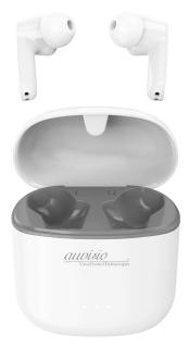 auvisio In-Ear-Stereo-Headset IHS-610 mit Bluetooth 5, Ladebox, bis 22 Stunden Spielzeit