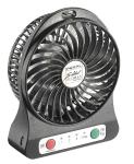 NC 3916   NC 3917  PEARL 2in1 USB Akku Tisch Ventilator mit LED Leuchte