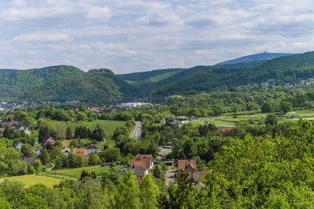 Blick auf Bad Harzburg