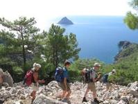 Küstenetappe bei Gelidonya, Türkei