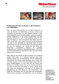 PM WeberHaus Kinderreporterin Nina zu Besuch in der Produktion von WeberHaus.pdf