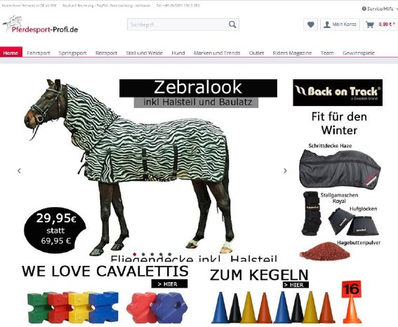 pferdesport-profi.de hält ein umfangreiches Angebot auf einer übersichtlichen Homepage vor..jpg