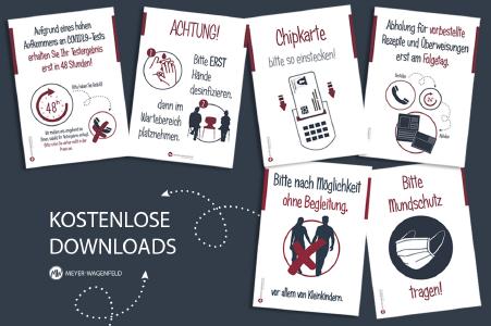 Kostenlose Corona Poster Downloads