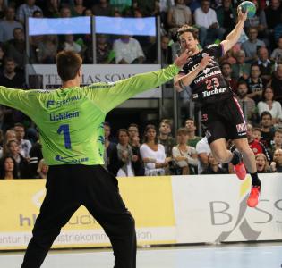HC Erlangen: Ole Rahmel mit 11 Treffern erfolgreichster Torschütze (Foto: hl-studios, Erlangen)