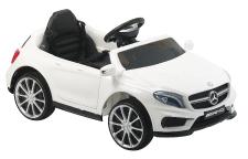 Playtastic Kinderauto Mercedes-Benz GLA 45, bis 7 km/h, Fernsteuerung, MP3, weiß