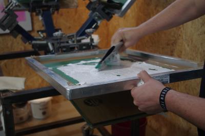 Siebdruck-DIY-Workshop