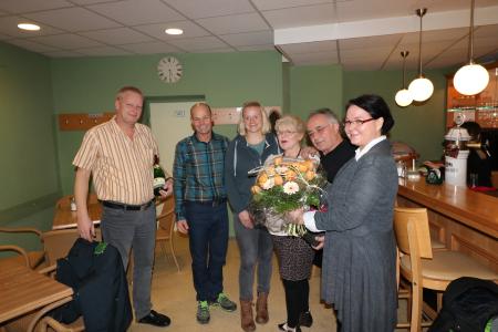 von links nach rechts: Martin Fiebig, Holger Kolb, Eva Ronkainen-Kolb, Silvia Sabolotto, Cengiz Kilinc, Jutta Schmidt
