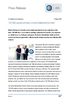 TUEV_SUED_awards_certificate_to_fischer_Edelstahlrohre_GmbH.pdf