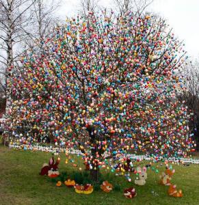 Ostereierbaum in Saalfeld