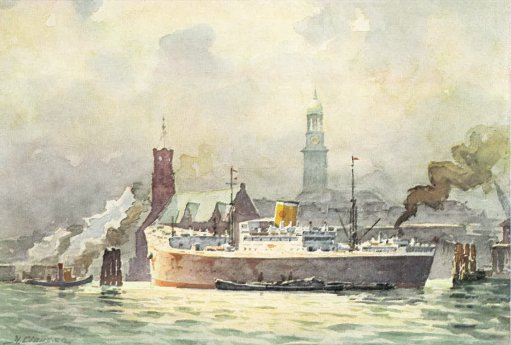 Helmut Clausen - Hamburg Hafen.png