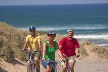 Radfahrer an der Algarve