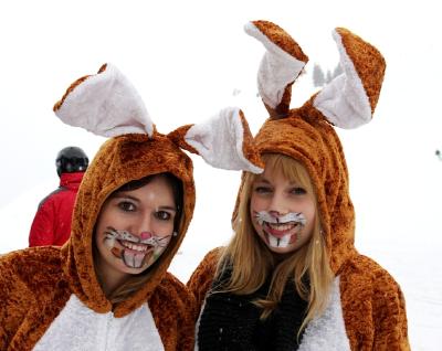 Die Osterhasen sind am Schatzberg los (Copyright:Wildschönau Tourismus)