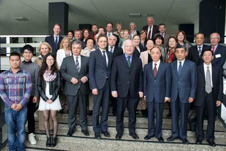 Ein gelungener Austausch der China-Akteure an der Hochschule Osnabrück mit den Delegationen aus China und des niedersächsischen Landtages