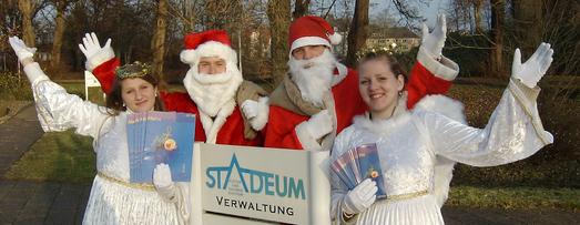 Nikolaus und Engel im Doppelpack