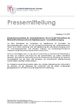 PM_Einbeziehung der Ärzteschaft in Diskussion über Digitalisierung der Gesundheitsversorgung.pdf