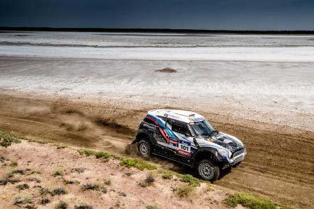2016 Silk Way Rally - Leg 6 Balkhash-Almaty - Vladimir Vasilyev (RUS), Konstantin Zhiltsov (RUS) - MINI ALL4 Racing 101 - G-Energy Team - 14.07.2016