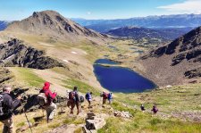 Weit weg vom Alltag: Trekker auf dem GR11 in den Pyrenäen