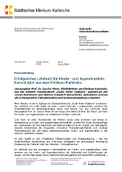 201124_PM_Erfolgreiches Lehrbuch für Pädiatrie kommt jetzt aus dem Klinikum Karlsruhe.pdf