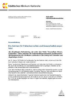 190123_PM_Ein Zeichen für Patientenrechte und Gesundheitskompetenz.pdf