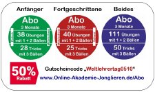 www.Online-Akademie-Jonglieren.de/Abo