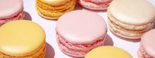 Bild mit Macarons