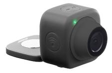 Somikon Mini-Selfie-Cam mit WLAN und App-Steuerung, 720p, Klebepad & Magnet