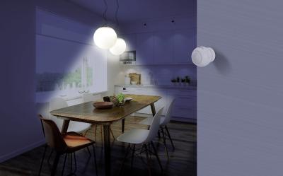 Luminea Home Control WLAN-PIR-Bewegungsmelder und Lichtsensor XMD-100.app mit App für Benachrichtigung / Copyright: PEARL. GmbH / www.pearl.de