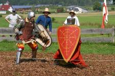 Mittelalter live in den Pfahlbauten 